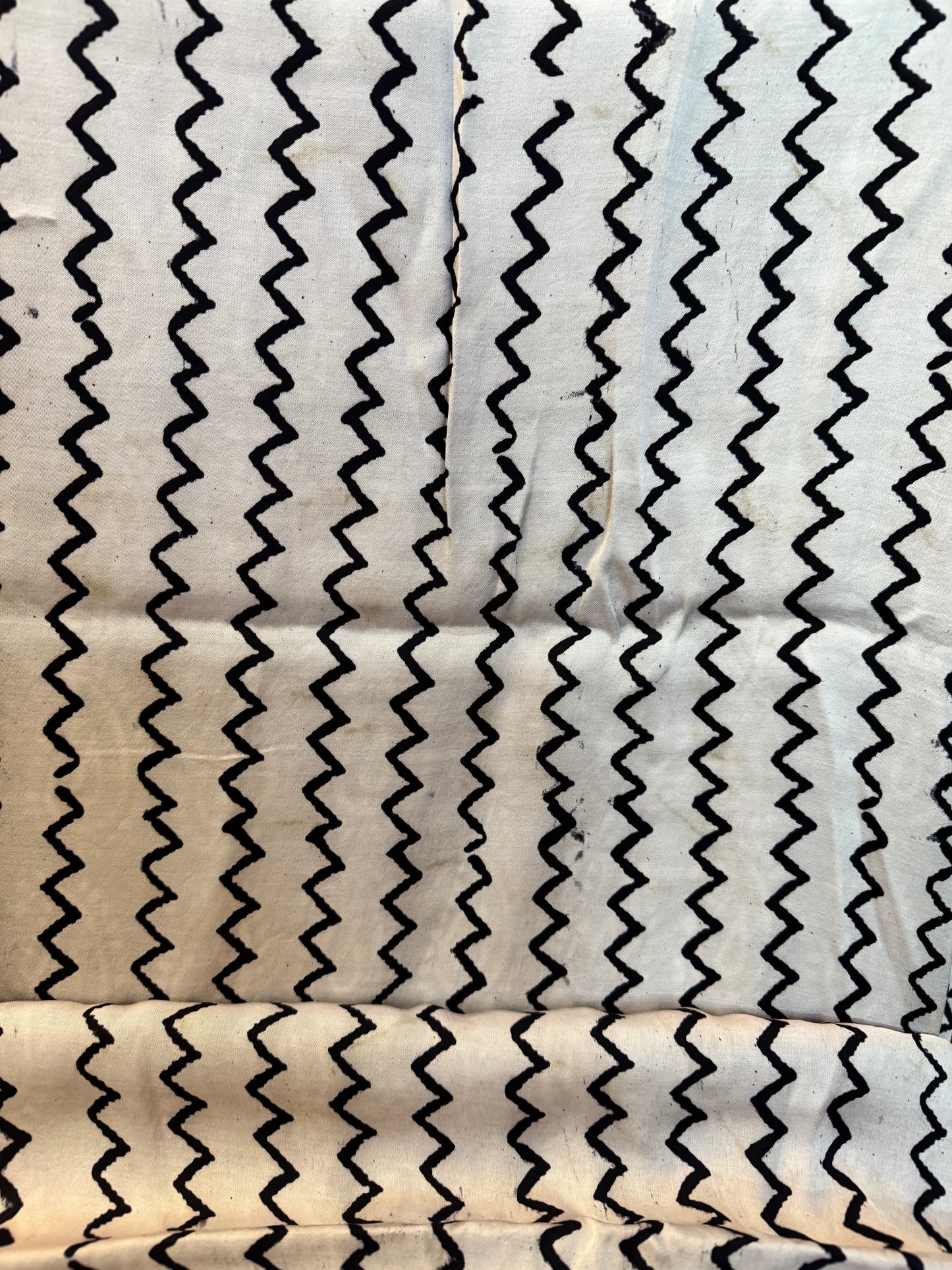 Black Bagru Hand Block Modal Silk Suit Set