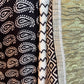 Black Bagru Hand Block Modal Silk Suit Set