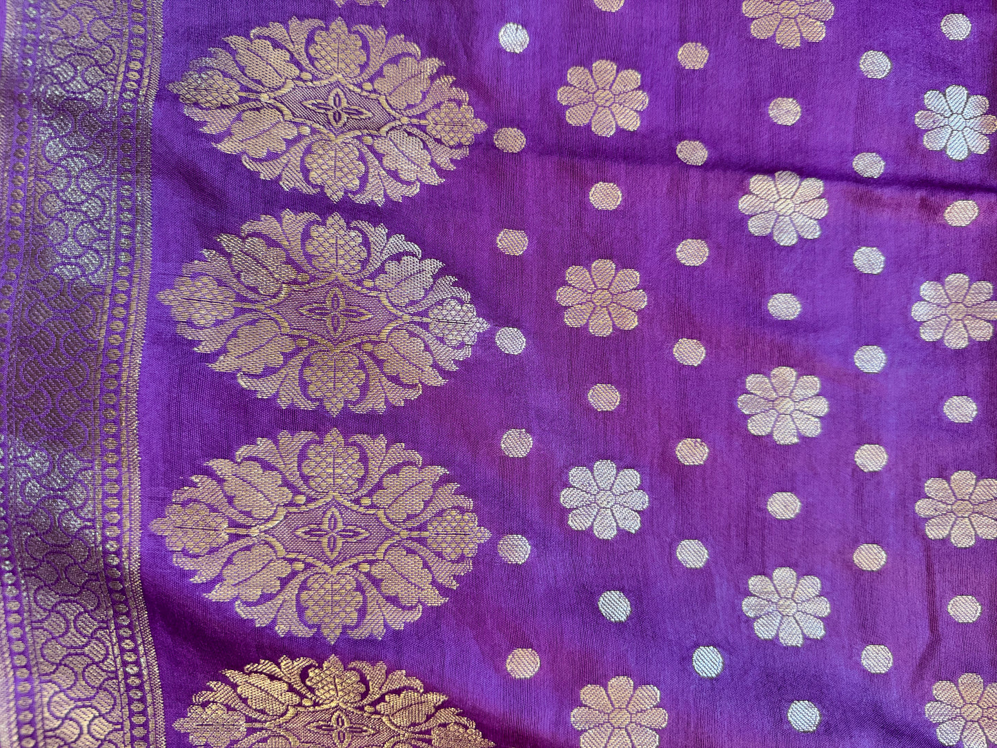 Pure mulberry silk Banarasi suit set