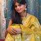 Mustard Kimkhwab Banarsi Saree